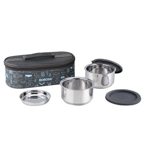 Borosil Stainless Steel Lunch Box/Tiffin Box 